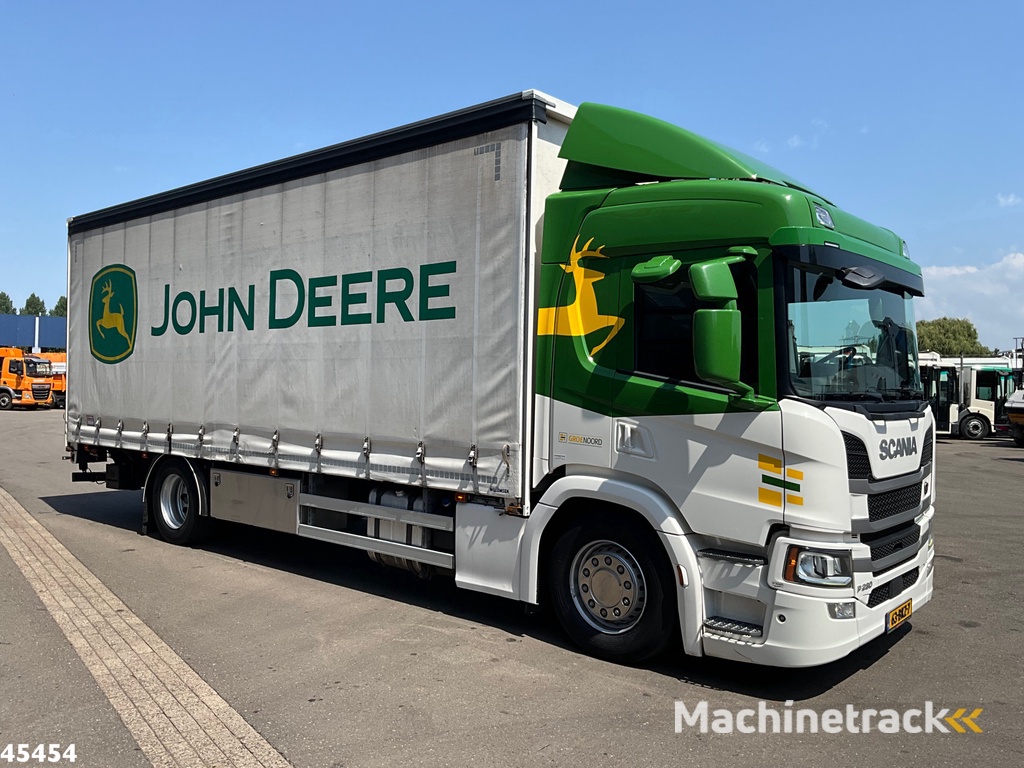 Scania P 280 Euro 6 Schuifzeil DHollandia 4 Ton laadklep Machine transport!