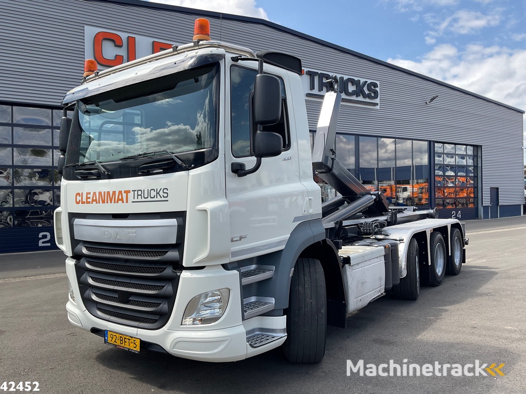 DAF FAK CF 460 Tridem 8x2 Euro 6 VDL 30 Ton haakarmsysteem