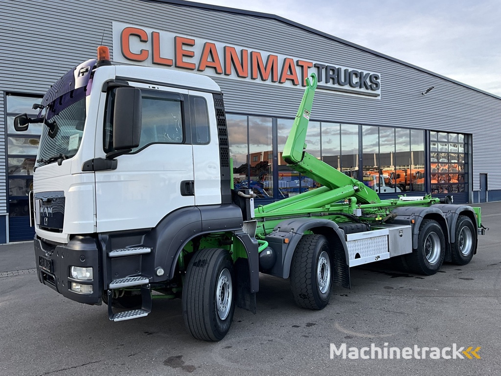 MAN TGA 41.440 8x4 Full Steel AJK 26 Ton Haakarmsysteem