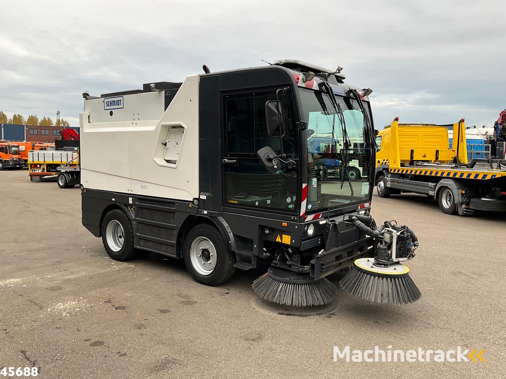 Schmidt Cleango Compact 500 Euro 6 with 3-rd brush Just 41.050 km!
