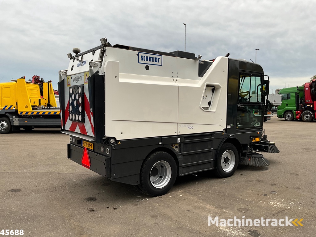 Schmidt Cleango Compact 500 Euro 6 with 3-rd brush Just 41.050 km!