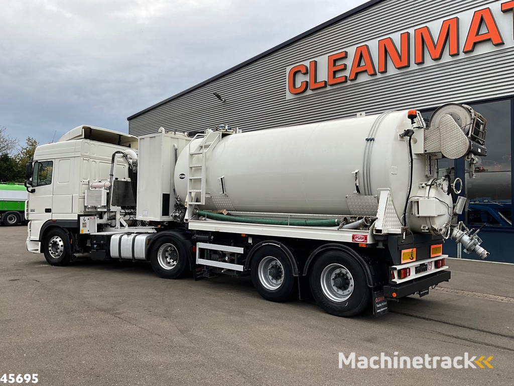 DAF FT 105 XF 460 Just 196.550 km + IPSAM 18m³ Combi oplegger