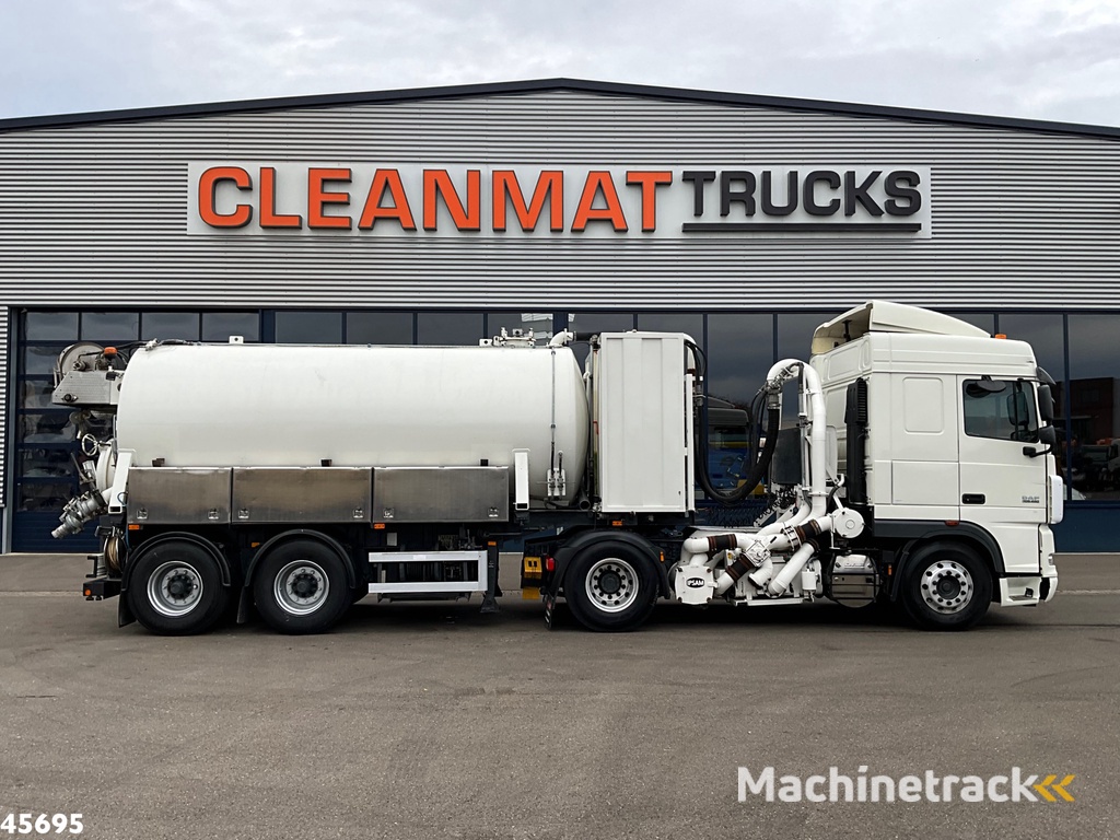 DAF FT 105 XF 460 Just 196.550 km + IPSAM 18m³ Combi oplegger