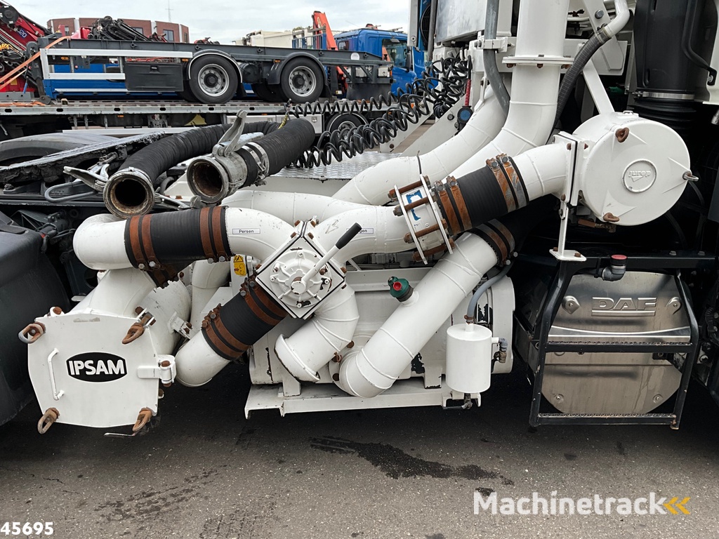DAF FT 105 XF 460 Just 196.550 km + IPSAM 18m³ Combi oplegger