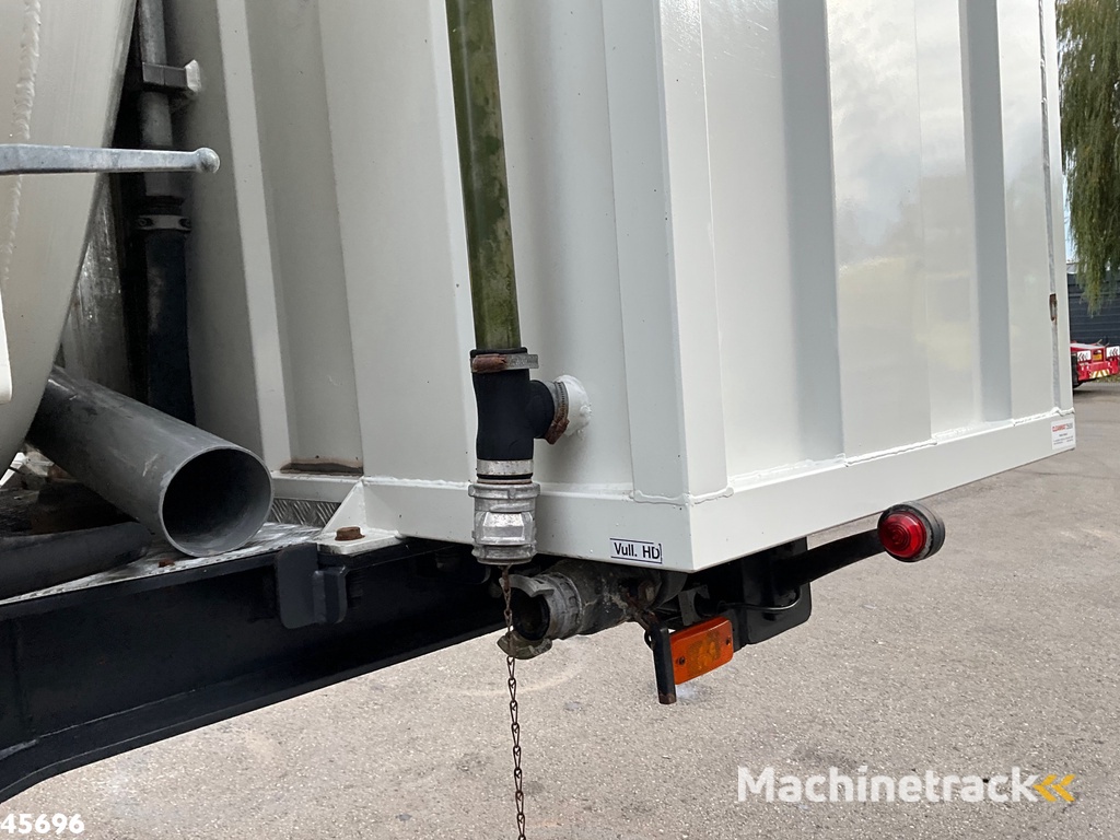 DAF FT 105 XF 460 Just 196.550 km + IPSAM 18m³ Combi oplegger