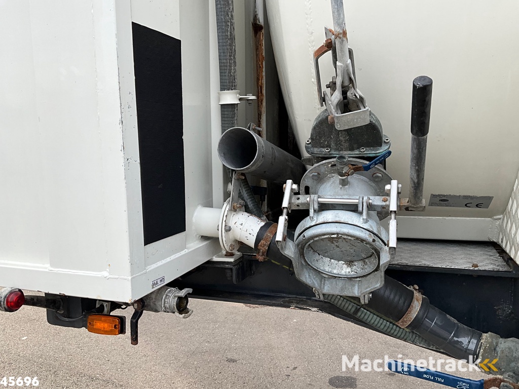 DAF FT 105 XF 460 Just 196.550 km + IPSAM 18m³ Combi oplegger