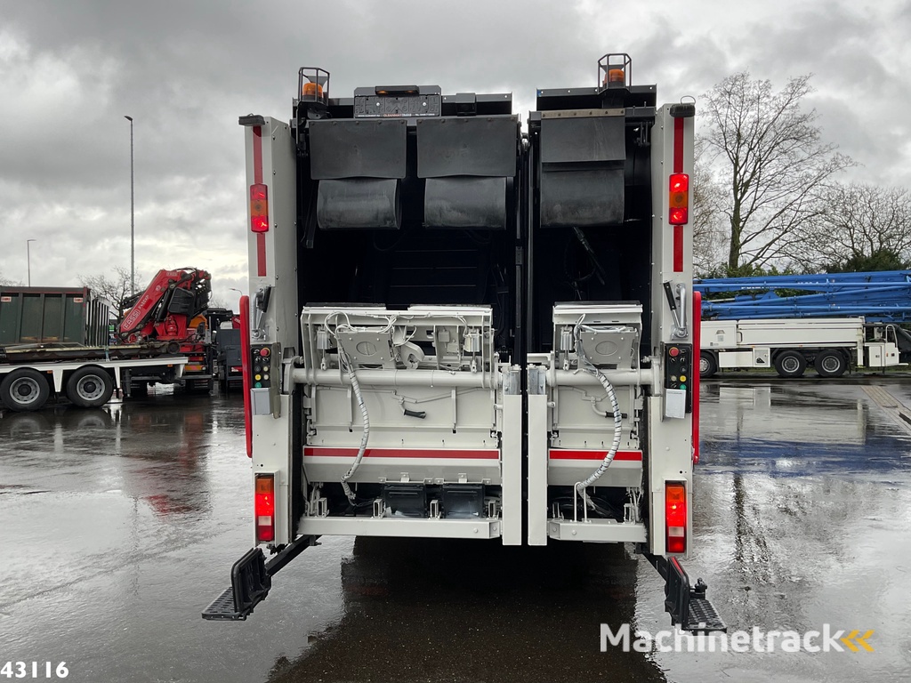 Volvo FE 350 Euro 6 NORBA MF 300 22m³, 2 compartimenten