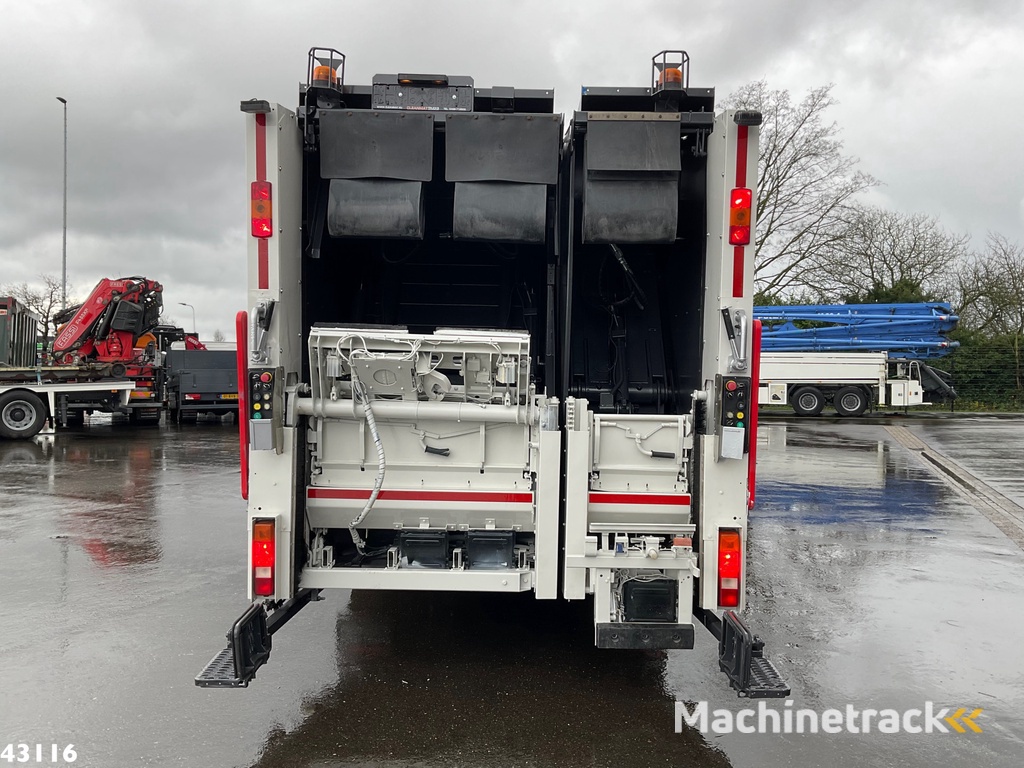 Volvo FE 350 Euro 6 NORBA MF 300 22m³, 2 compartimenten