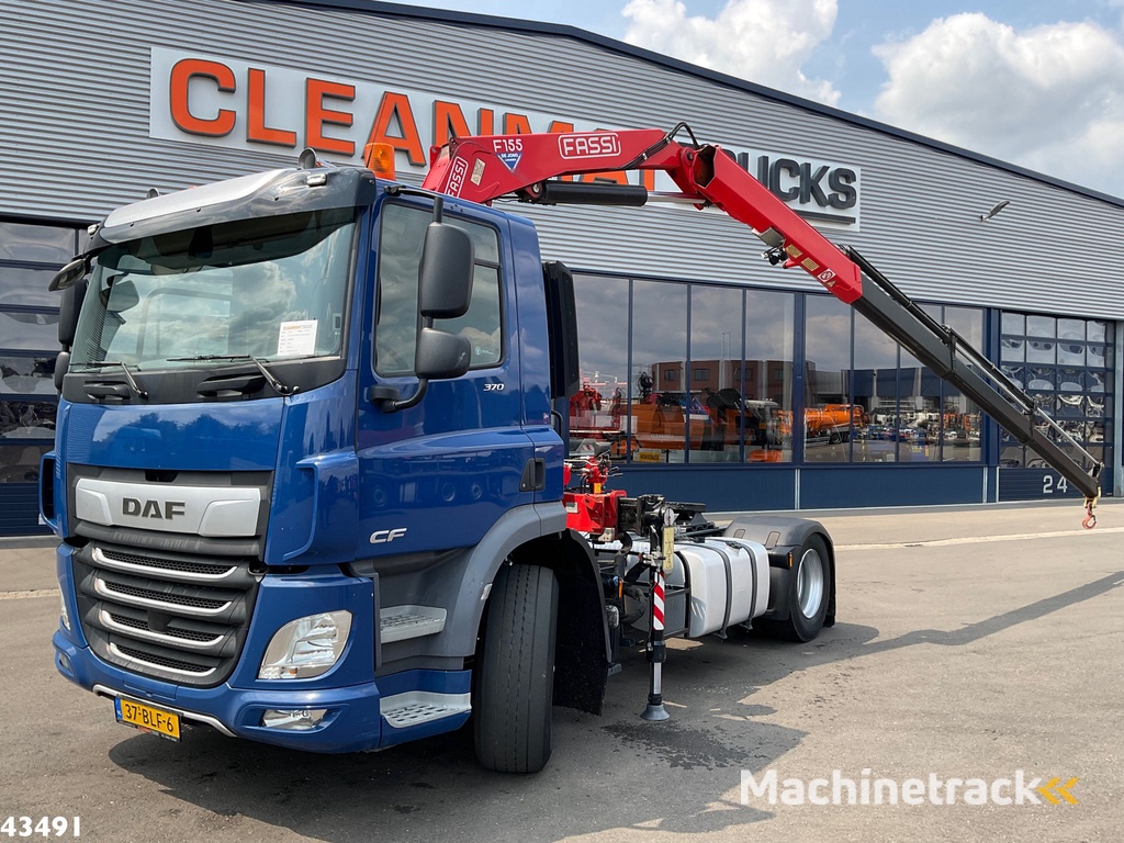 DAF FT CF 370 Euro 6 Fassi 15 Tonmeter laadkraan