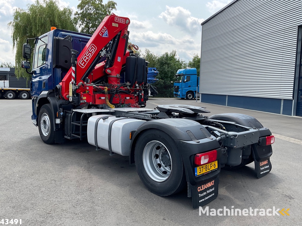 DAF FT CF 370 Euro 6 Fassi 15 Tonmeter laadkraan