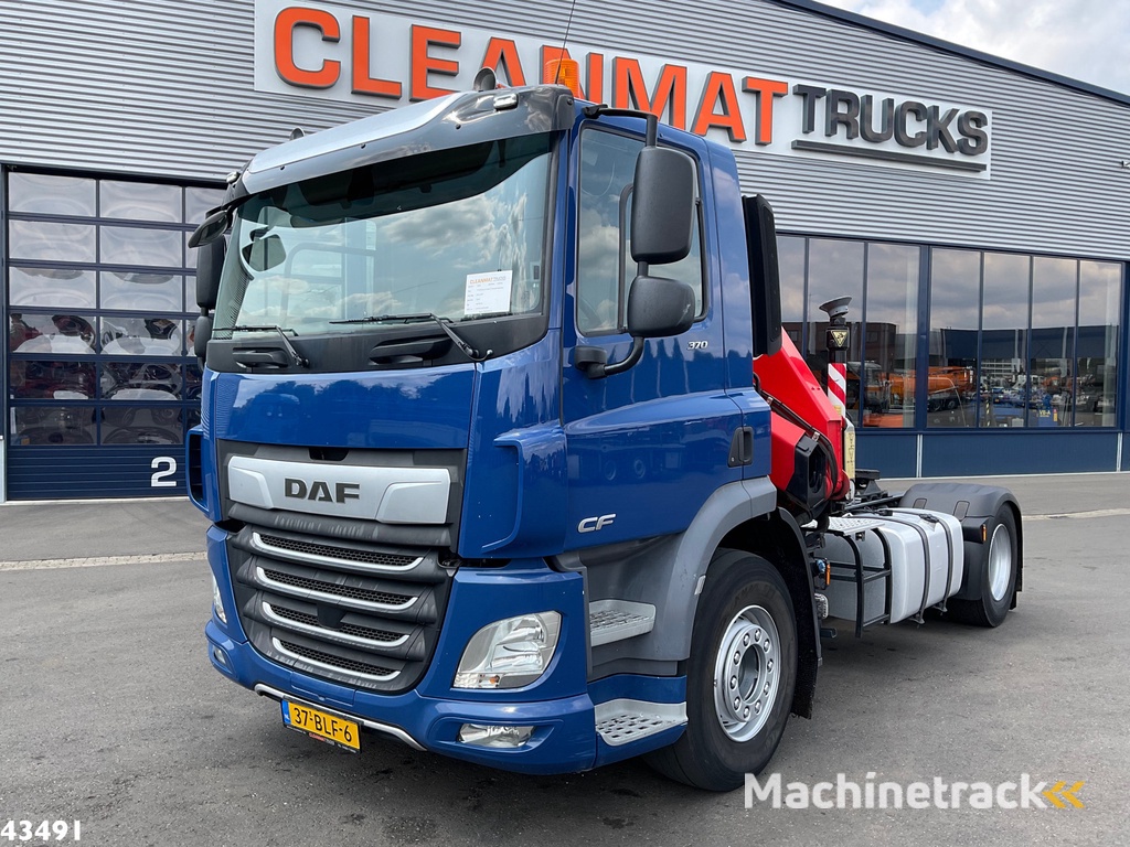 DAF FT CF 370 Euro 6 Fassi 15 Tonmeter laadkraan