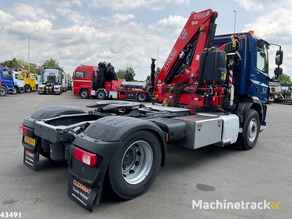 DAF FT CF 370 Euro 6 Fassi 15 Tonmeter laadkraan