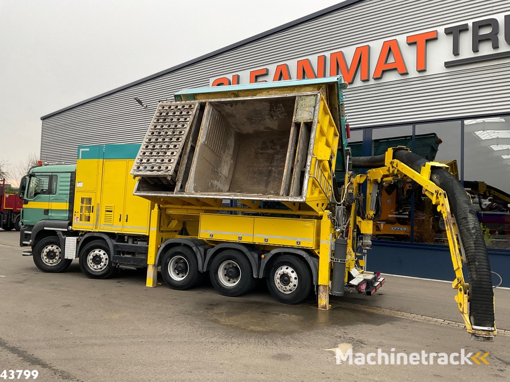 Man TGS 35.480 10x4  RSP Tridem Saugbagger 10m³