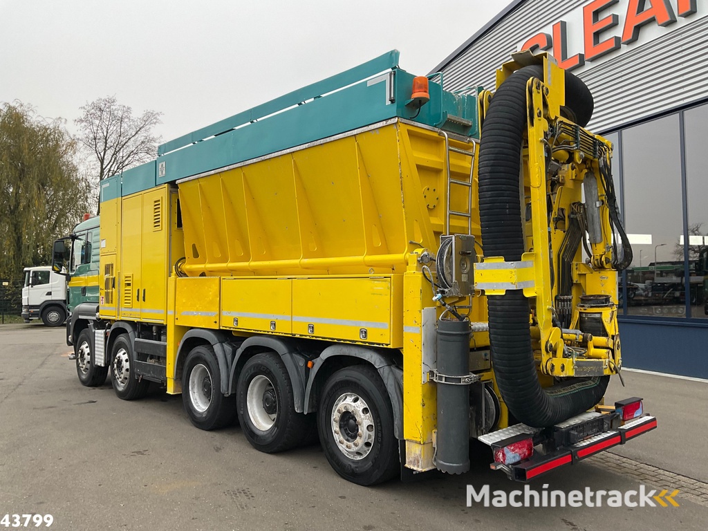 Man TGS 35.480 10x4  RSP Tridem Saugbagger 10m³