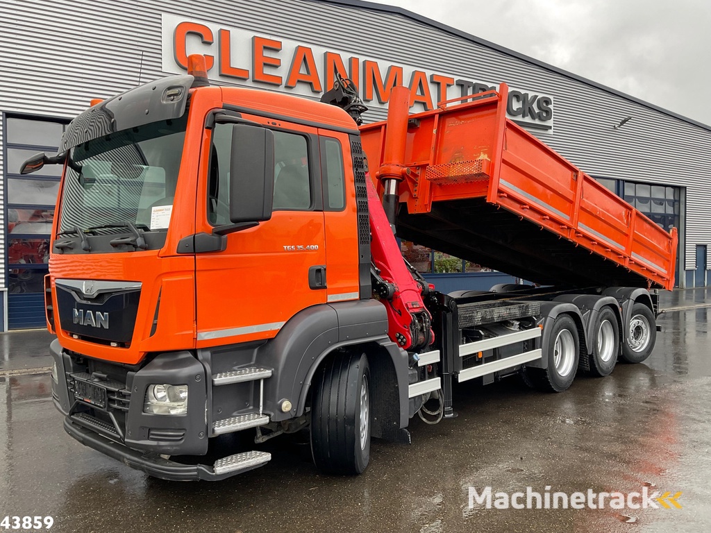 Man TGS 35.400 8x4 Euro 6 Palfinger 17 Tonmeter Z-kraan