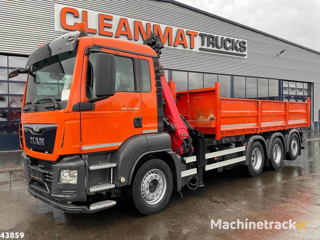 Man TGS 35.400 8x4 Euro 6 Palfinger 17 Tonmeter Z-kraan