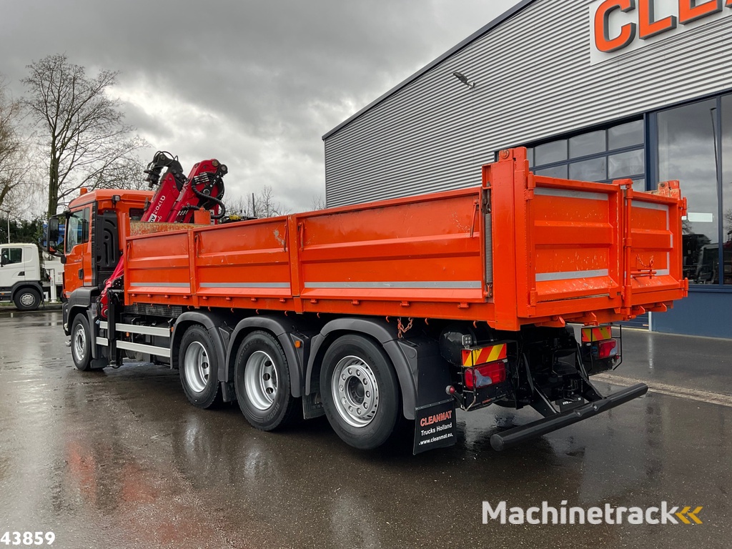 Man TGS 35.400 8x4 Euro 6 Palfinger 17 Tonmeter Z-kraan