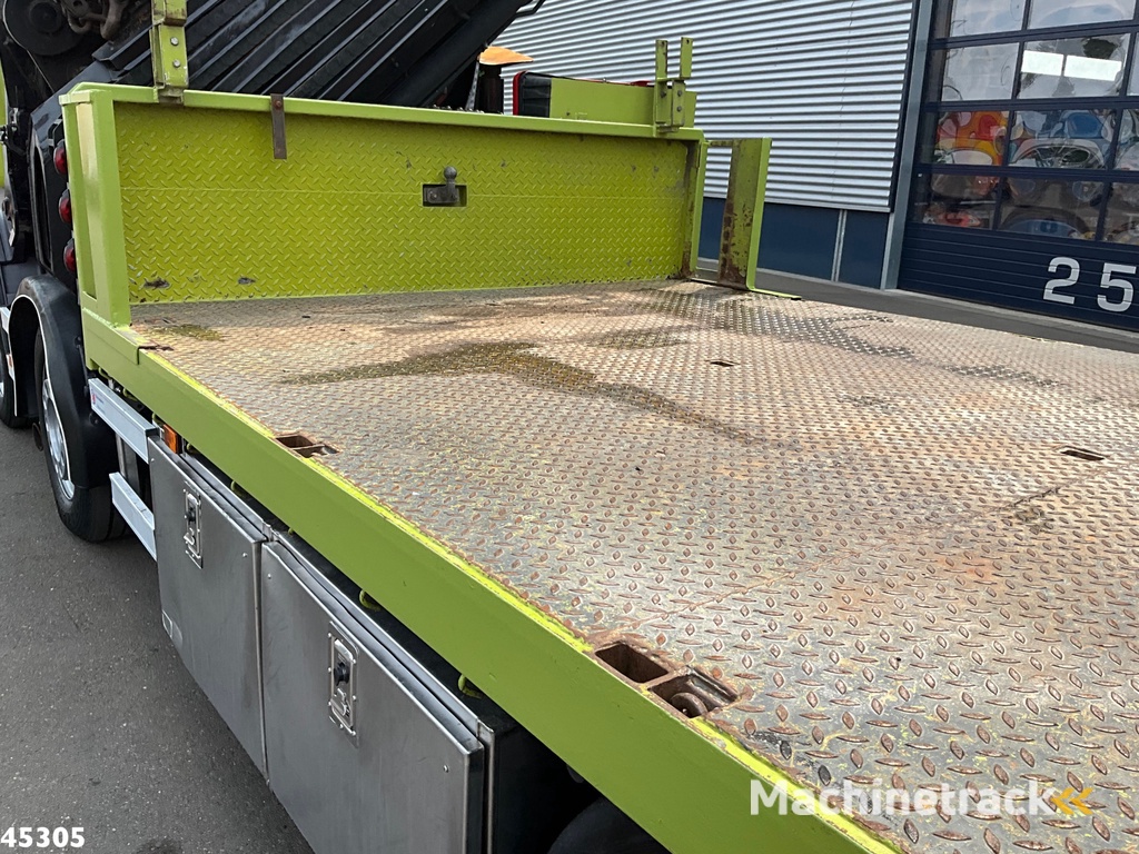 Scania R 420 8x2 manual Palfinger 85 Tonmeter laadkraan + Fly-Jib