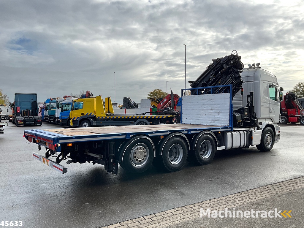 Scania R 560 V8 8x4 Retarder Hiab 47 Tonmeter laadkraan + Fly-Jib!