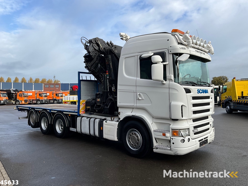 Scania R 560 V8 8x4 Retarder Hiab 47 Tonmeter laadkraan + Fly-Jib!