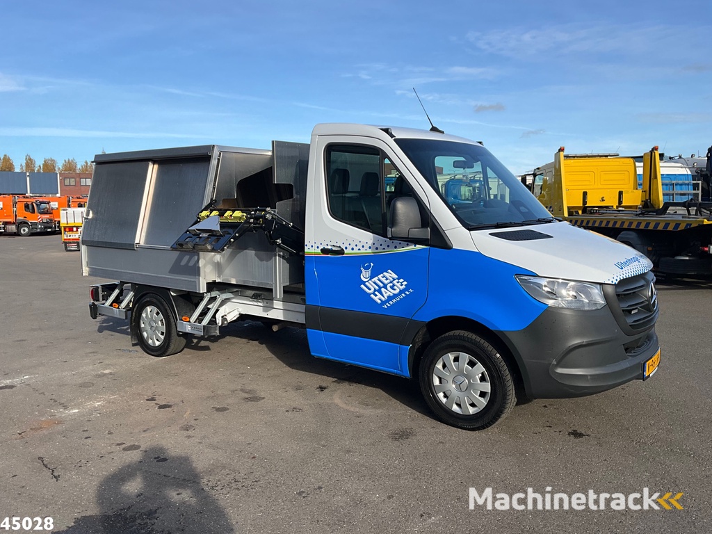 Mercedes-Benz Sprinter 317 1.9 CDI Veeg-vuil kipper