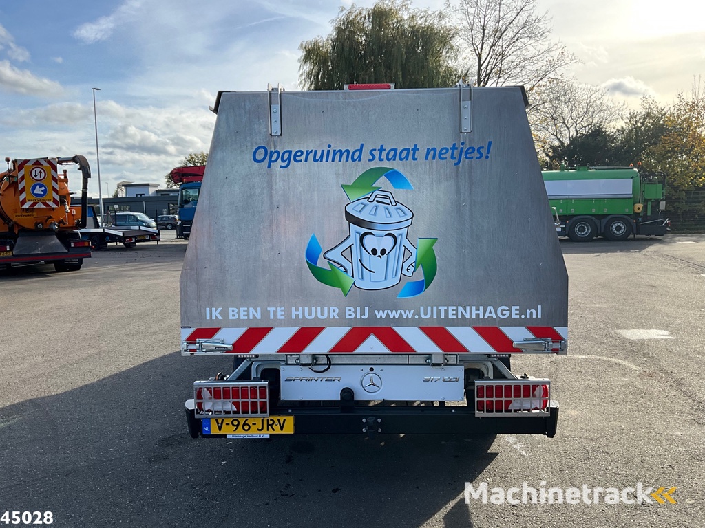 Mercedes-Benz Sprinter 317 1.9 CDI Veeg-vuil kipper