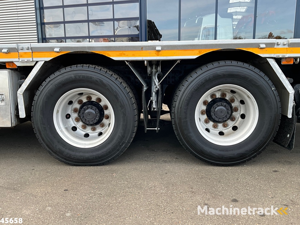 Volvo FH 480 8x4 Retarder Hiab 80 Tonmeter laadkraan + Fly-Jib!