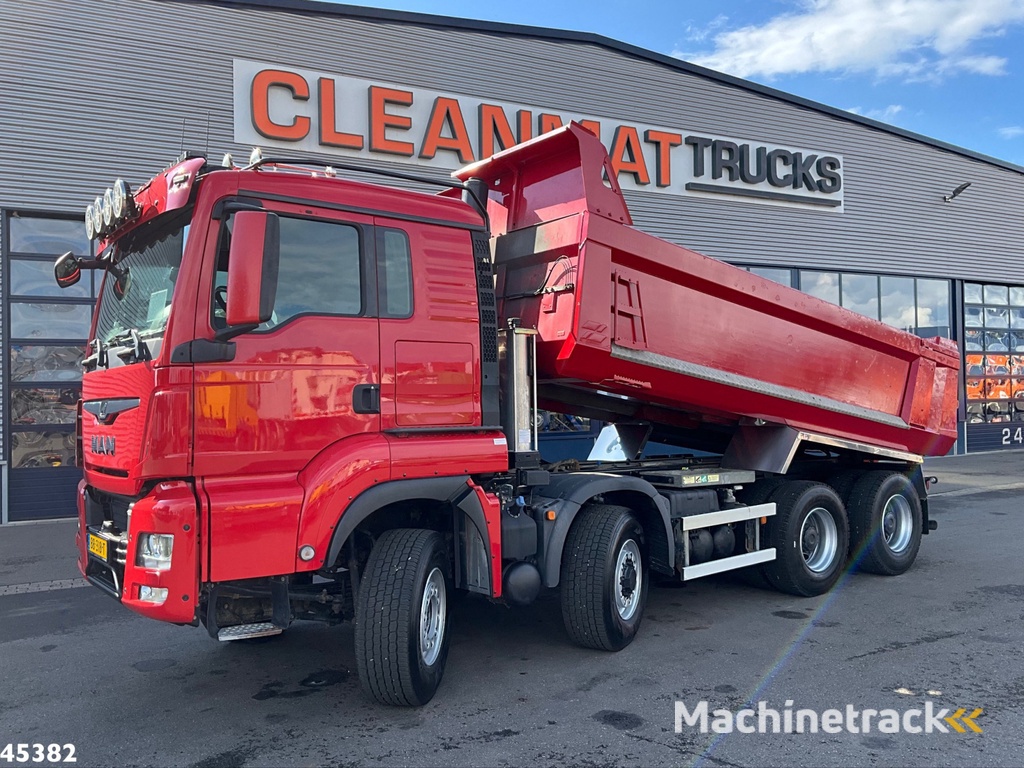 Man TGS 35.510 8X6H 15m³ kipper