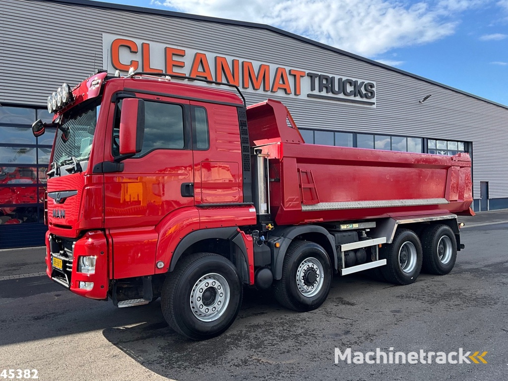 Man TGS 35.510 8X6H 15m³ kipper
