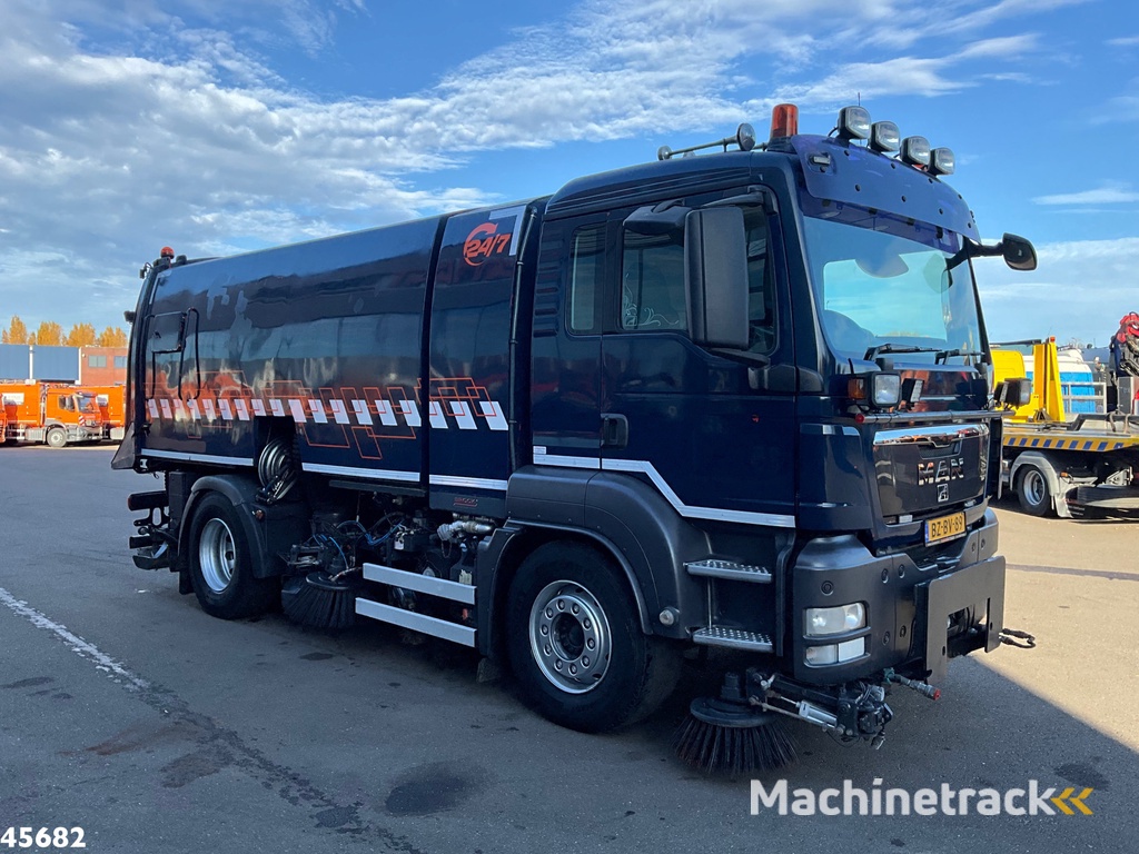 Man TGS 18.320 Manual Gearbox Brock Wegdekreinger links en rechtsvegend!