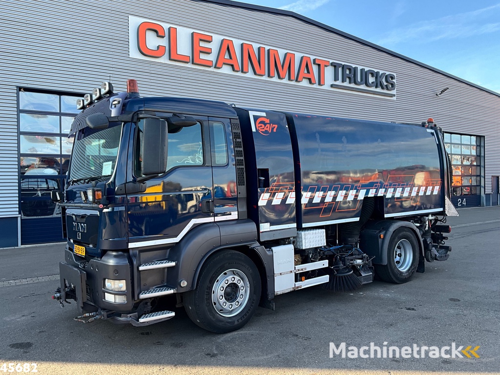 Man TGS 18.320 Manual Gearbox Brock Wegdekreinger links en rechtsvegend!
