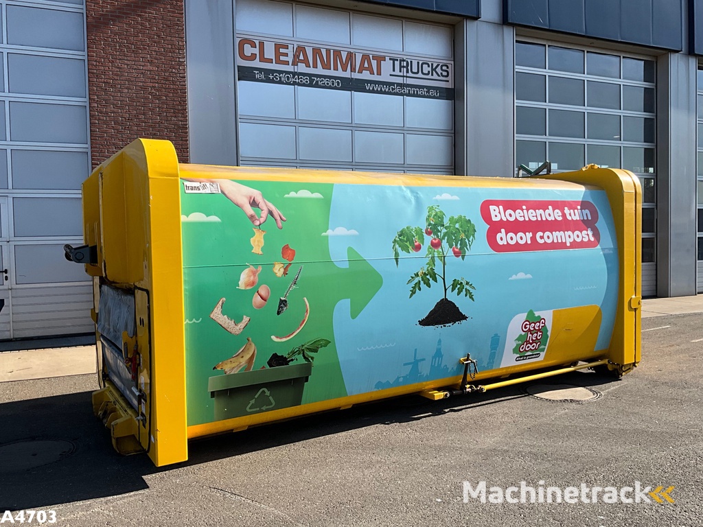 Translift 20m³ zijlader container