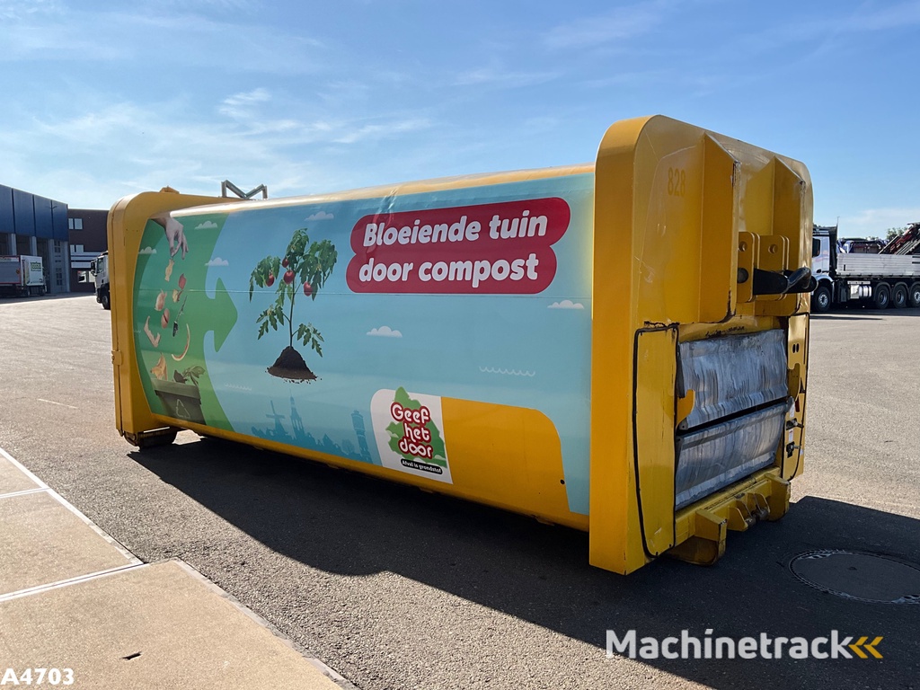 Translift 20m³ zijlader container