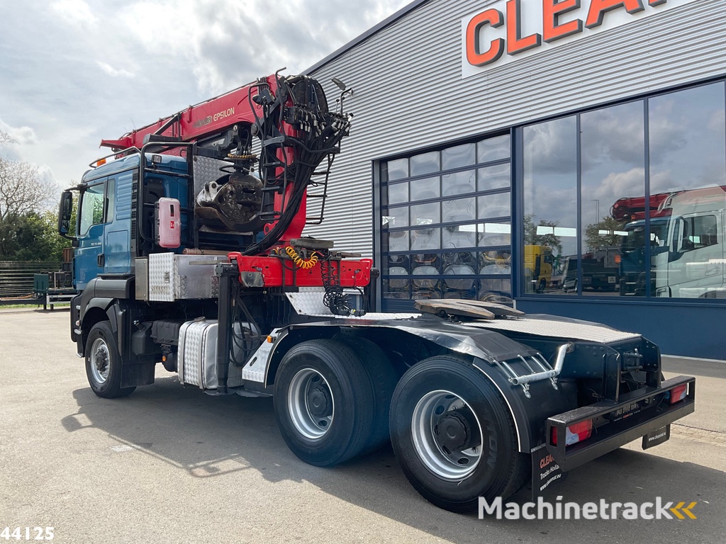 Man TGS 33.480 6x6 Euro 6 Palfinger 27 Tonmeter boomkraan