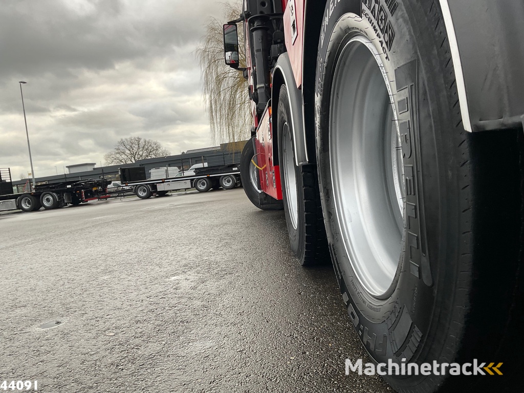 Man TGX 28.510 HMF 50 Tonmeter laadkraan + Fly-Jib