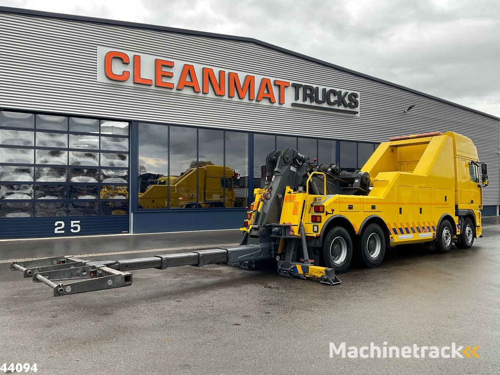 DAF FAD XF 430 8x4 Manual Steel JIGE Recovery truck