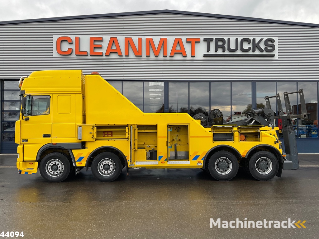 DAF FAD XF 430 8x4 Manual Steel JIGE Recovery truck