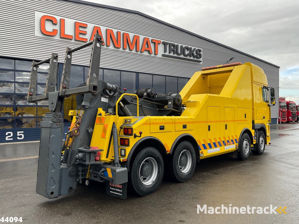 DAF FAD XF 430 8x4 Manual Steel JIGE Recovery truck