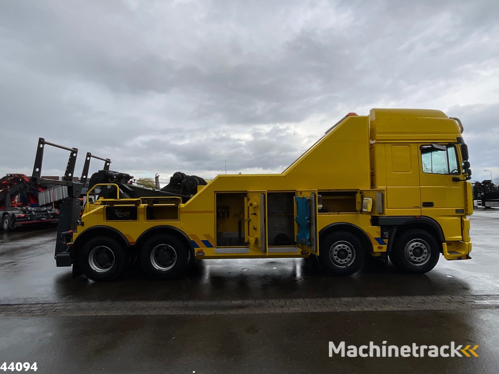 DAF FAD XF 430 8x4 Manual Steel JIGE Recovery truck