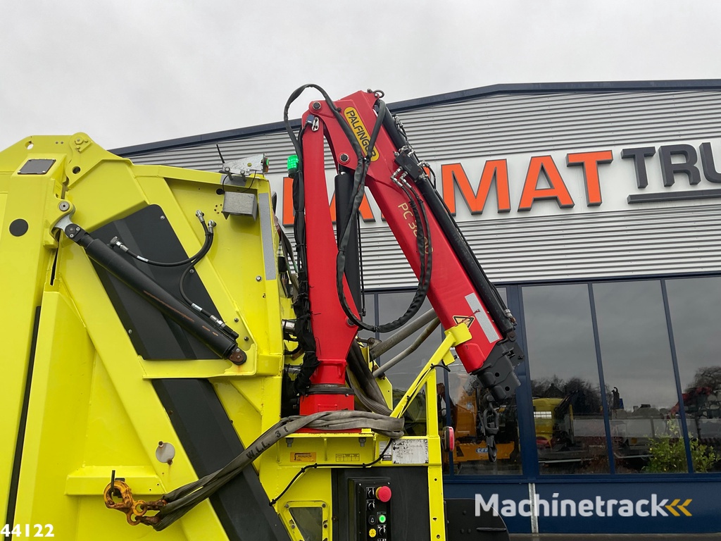 DAF FA CF 340 Euro 6 Norba 17 m³ + Palfinger 3.8 Tonmeter laadkraan + Winch