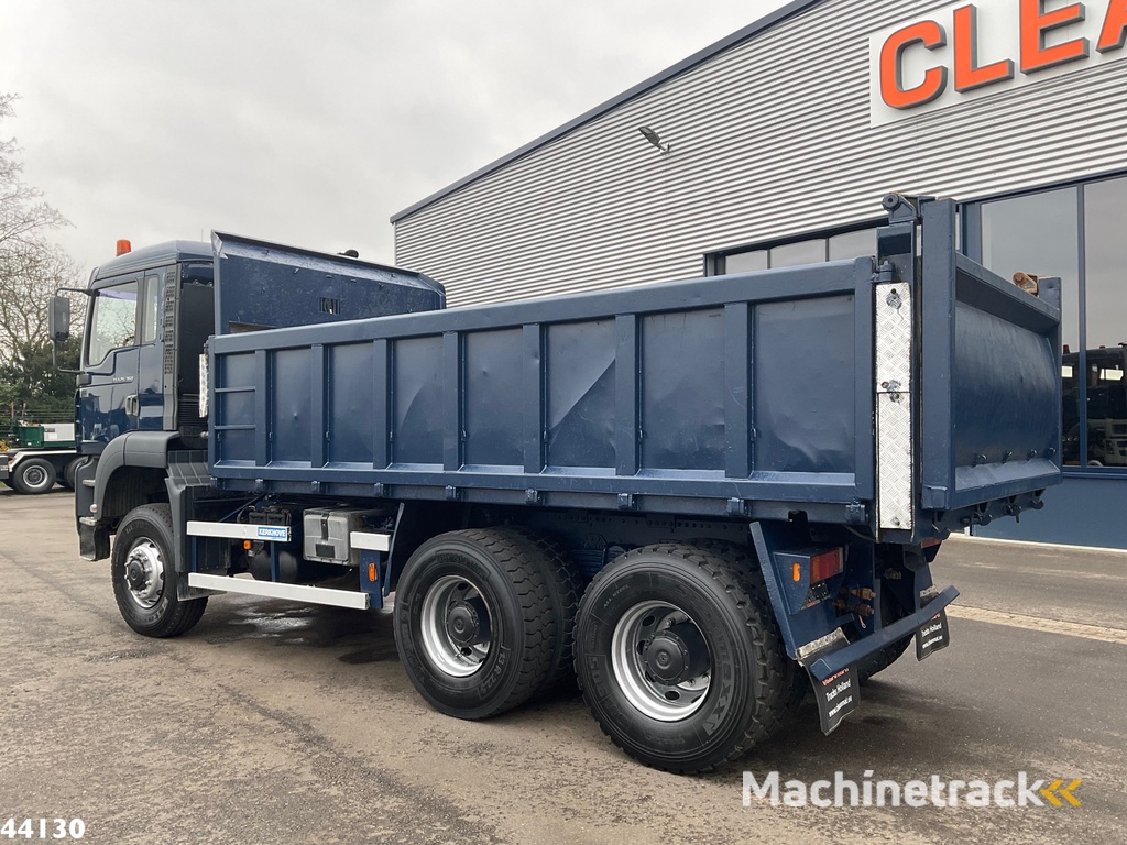 Man TGA 33.363 6x6 Kipper 12m³ Manual Full steel