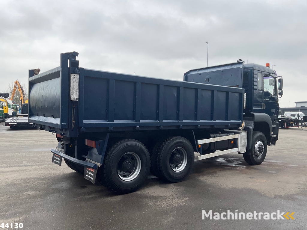 Man TGA 33.363 6x6 Kipper 12m³ Manual Full steel