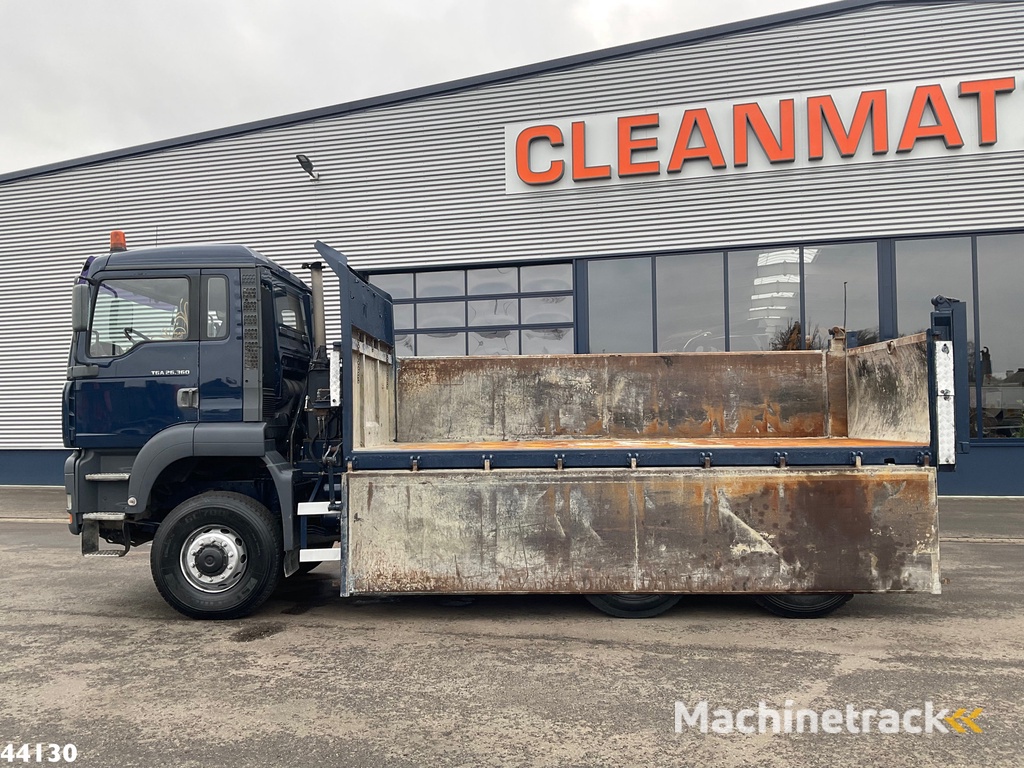 Man TGA 33.363 6x6 Kipper 12m³ Manual Full steel
