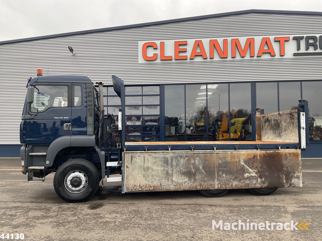 Man TGA 33.363 6x6 Kipper 12m³ Manual Full steel