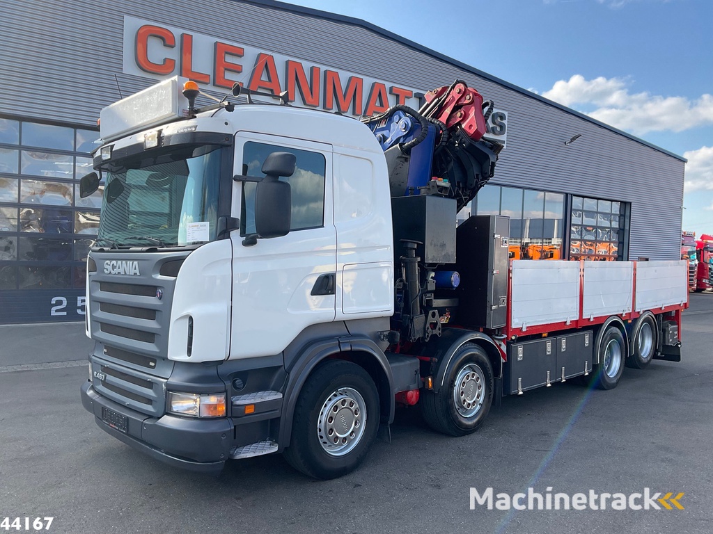 Scania R 480 Amco Veba 95 Tonmeter laadkraan + Fly-Jib