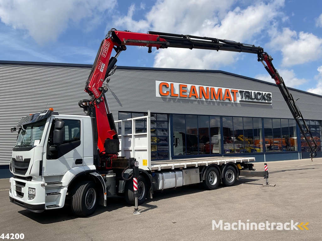 Iveco Stralis AD320S46Y Euro 6 Fassi 45 Tonmeter laadkraan + Fly-Jib