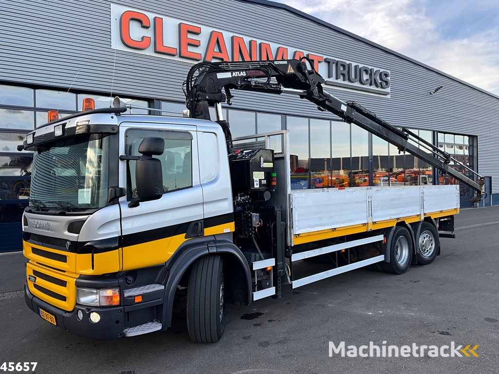 Scania P 360 Atlas 16 Tonmeter laadkraan