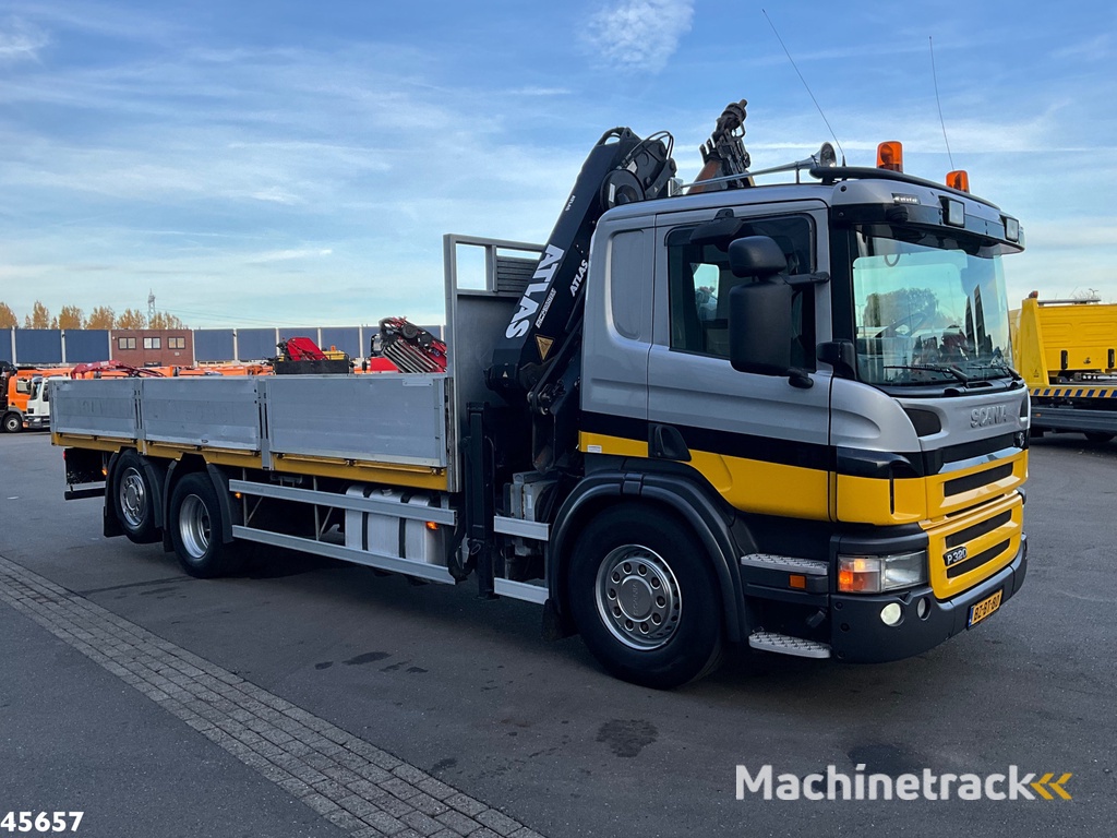 Scania P 360 Atlas 16 Tonmeter laadkraan