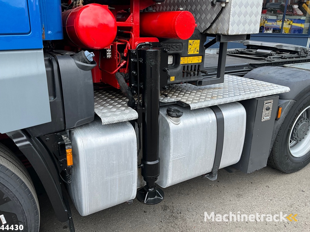 DAF FAT 85.510 6x4 Euro 6 Retarder Fassi 36 Tonmeter laadkraan