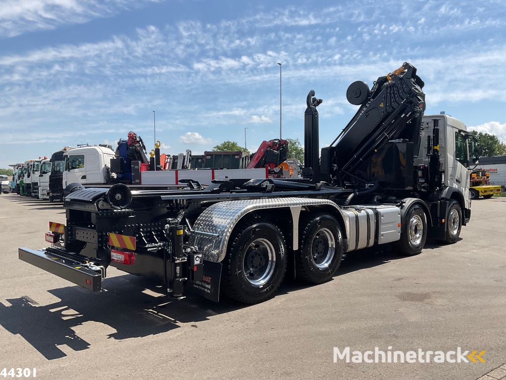 Volvo FMX 500 8x4 Euro 6 Hiab 65 Tonmeter laadkraan + Multilift 25 Ton haakarmsysteem NEW AND UNUSED!